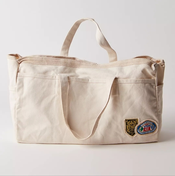 Free People Kiss My Patch Tote/Mineral - Picture 2 of 16